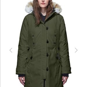 Military Green Canada Goose Kensington Parka
